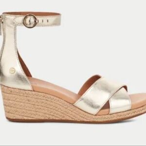 UGG WEDGE SANDALS NWT